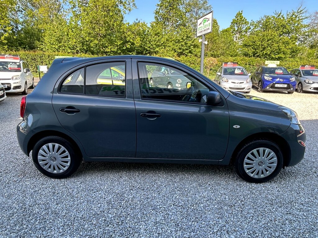 Nissan Micra 1.2 Visia Hatchback Euro 5 80 P EA64XLZ Grey #5
