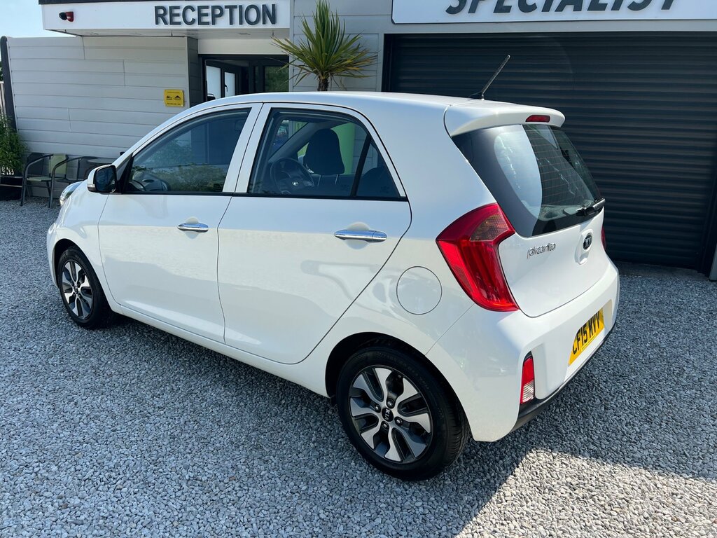 Kia Picanto 1.25 2 Hatchback Euro 6 84 Bhp White #3