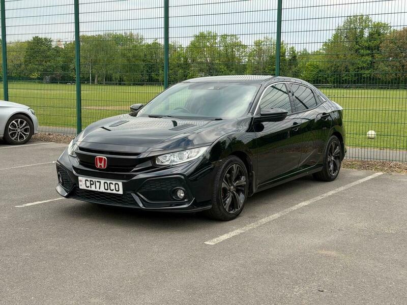 Honda Civic 1.0 Vtec Turbo Sr CP17OCO Black #3