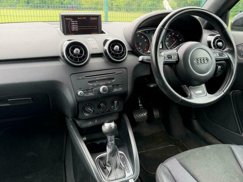 Audi A1 1.4 Tfsi S Line LY12KNZ Black #6