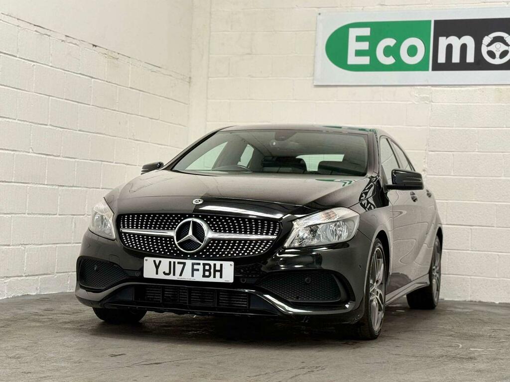 Mercedes-Benz A Class 1.5 A180d Amg Line Executive 7G-dct Euro 6 Ss YJ17FBH Black #2