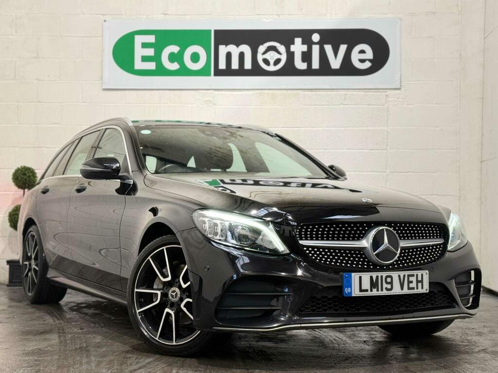 Mercedes-Benz C Class 2.0 C220d Amg Line Premium G-tronic 4Matic Euro Black