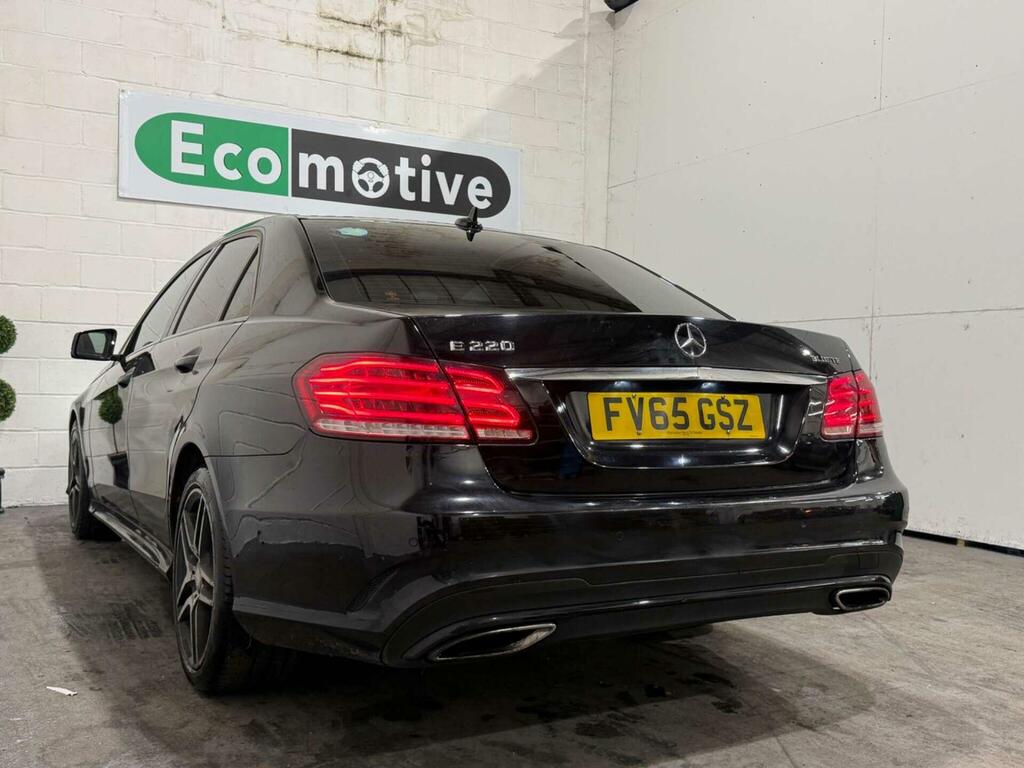 Mercedes-Benz E Class 2.1 E220 Bluetec Amg Night Edition G-tronic Euro FV65GSZ Black #5