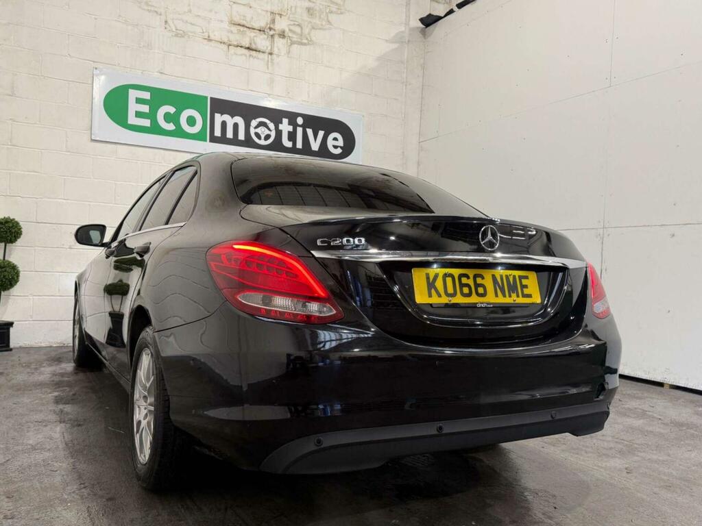 Mercedes-Benz C Class 2.0 C200 Se G-tronic Euro 6 Ss K066NME Black #5