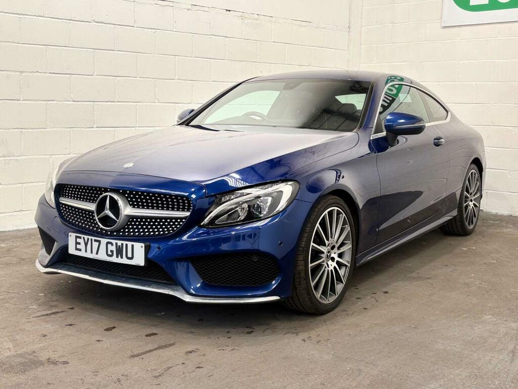 Mercedes-Benz C Class 2.1 C220d Amg Line G-tronic Euro 6 Ss EY17GWU Blue #5
