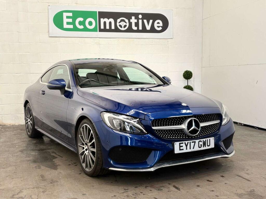 Mercedes-Benz C Class 2.1 C220d Amg Line G-tronic Euro 6 Ss EY17GWU Blue #3