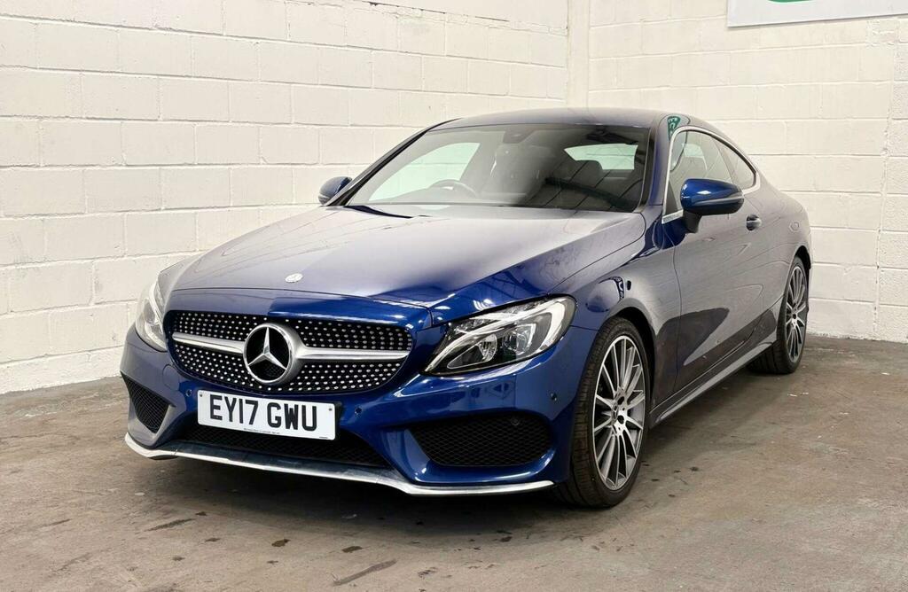 Mercedes-Benz C Class 2.1 C220d Amg Line G-tronic Euro 6 Ss EY17GWU Blue #6