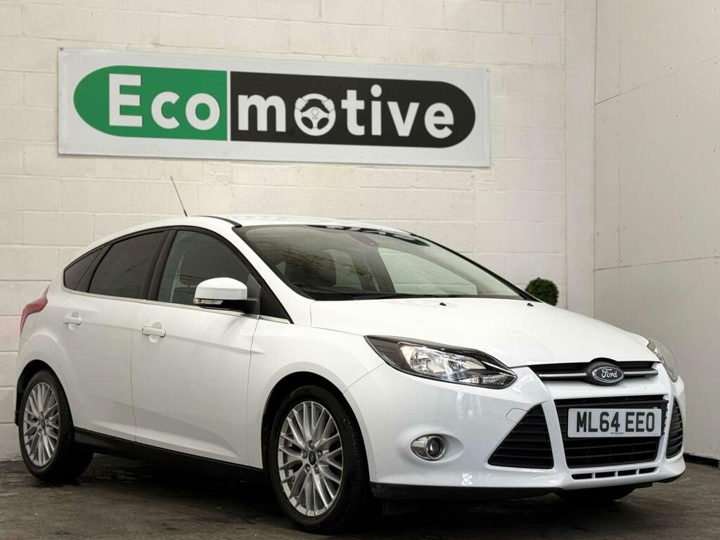 Ford Focus 1.6 Zetec Navigator Powershift Euro 5 ML64EEO White #5