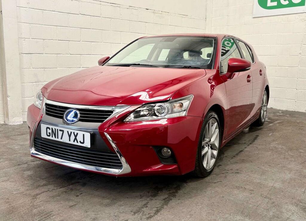 Lexus CT 1.8 200H Executive Edition Cvt Euro 6 Ss GN17YXJ Red #4