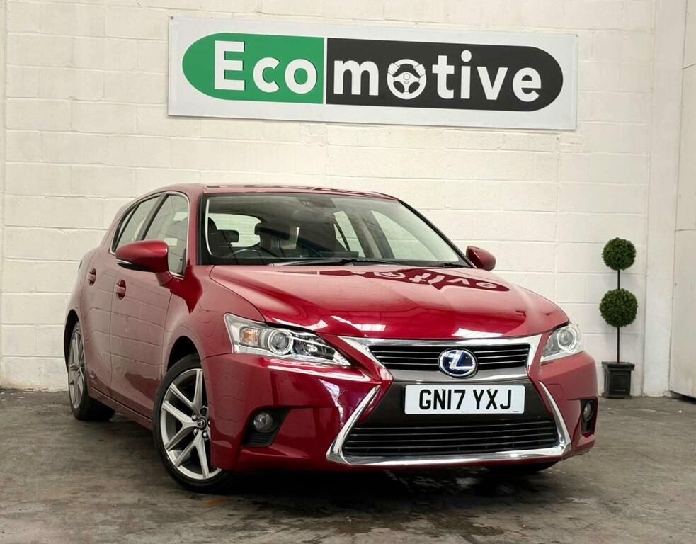 Lexus CT 1.8 200H Executive Edition Cvt Euro 6 Ss Red