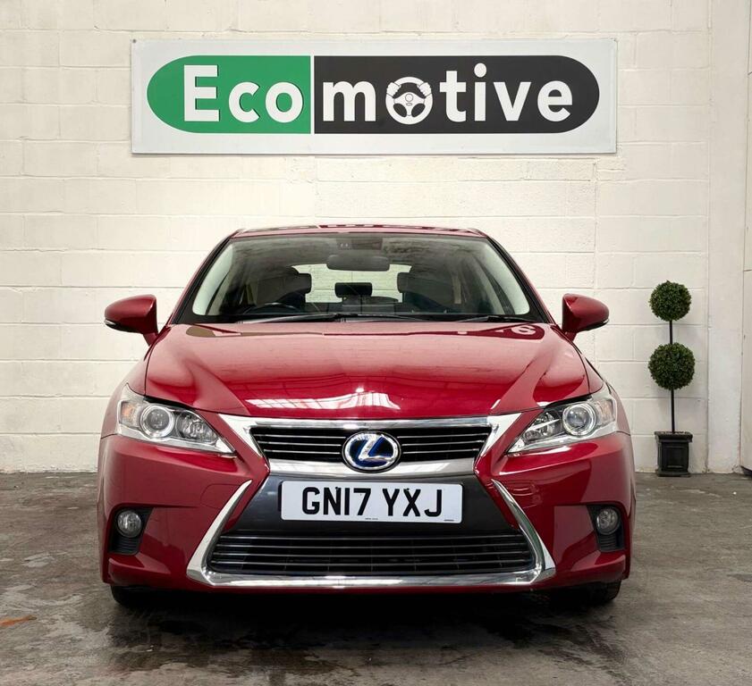 Lexus CT 1.8 200H Executive Edition Cvt Euro 6 Ss GN17YXJ Red #5