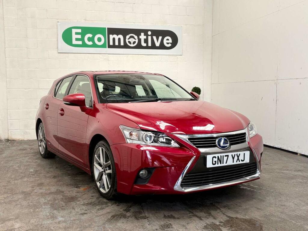 Lexus CT 1.8 200H Executive Edition Cvt Euro 6 Ss GN17YXJ Red #3