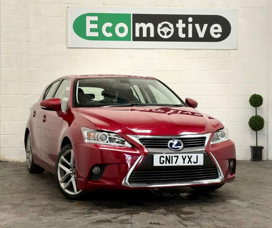 Lexus CT 1.8 200H Executive Edition Cvt Euro 6 Ss GN17YXJ Red #2