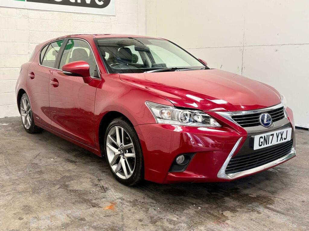 Lexus CT 1.8 200H Executive Edition Cvt Euro 6 Ss GN17YXJ Red #6