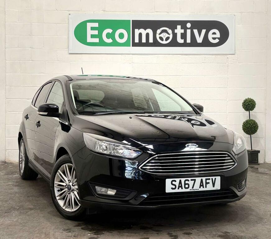 Ford Focus 1.0T Ecoboost Zetec Edition Euro 6 Ss SA67AFV Black #5