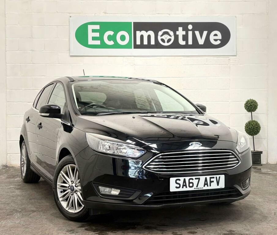 Ford Focus 1.0T Ecoboost Zetec Edition Euro 6 Ss Black