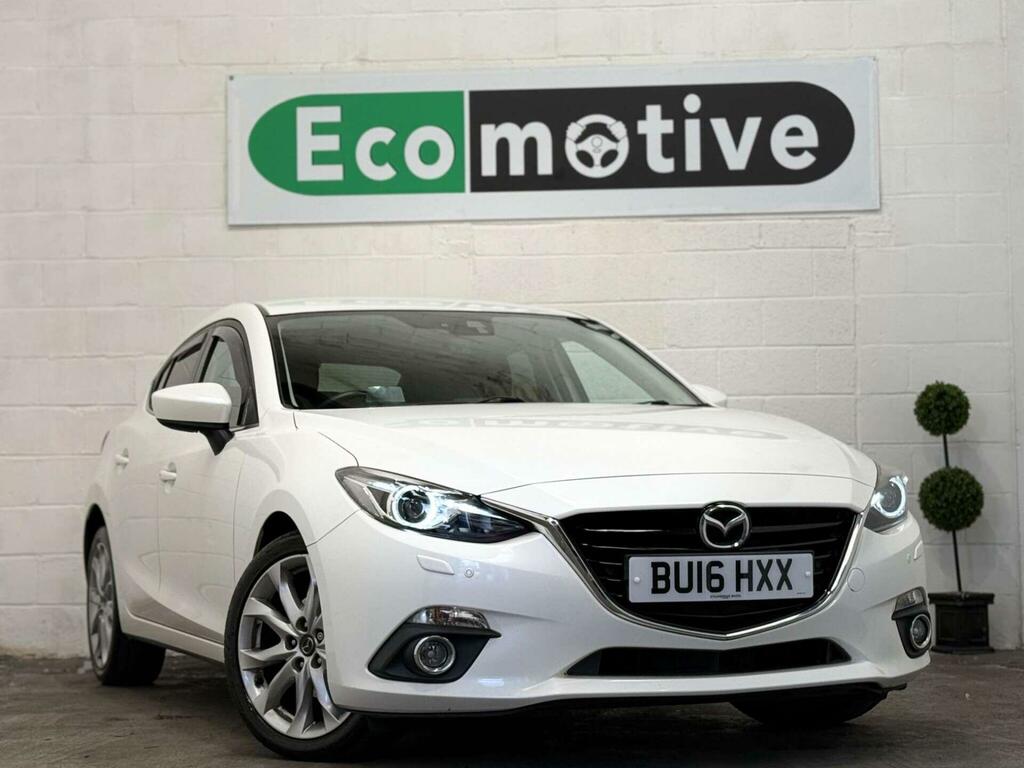 Mazda 3 2.0 Skyactiv-g Sport Nav Euro 6 Ss White