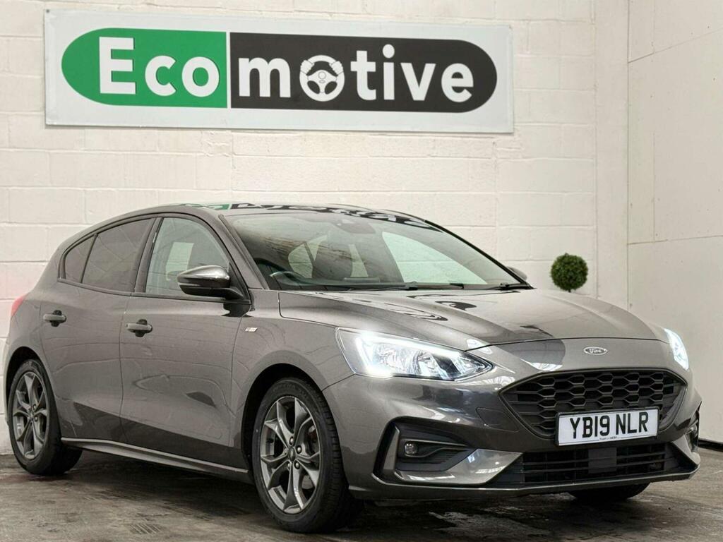 Ford Focus 1.0T Ecoboost St-line Euro 6 Ss YB19NLR Grey #4