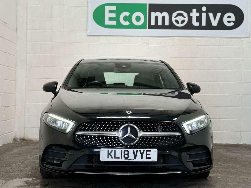 Mercedes-Benz A Class 1.5 A180d Amg Line Executive 7G-dct Euro 6 Ss KL18VYE Black #4