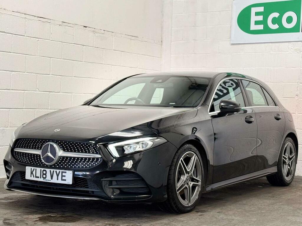 Mercedes-Benz A Class 1.5 A180d Amg Line Executive 7G-dct Euro 6 Ss KL18VYE Black #2
