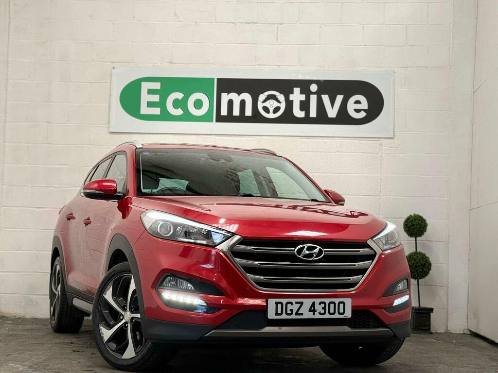 Hyundai Tucson 1.7 Crdi Blue Drive Premium Dct Euro 6 Ss Red