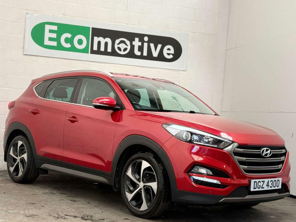 Hyundai Tucson 1.7 Crdi Blue Drive Premium Dct Euro 6 Ss DGZ4300 Red #2
