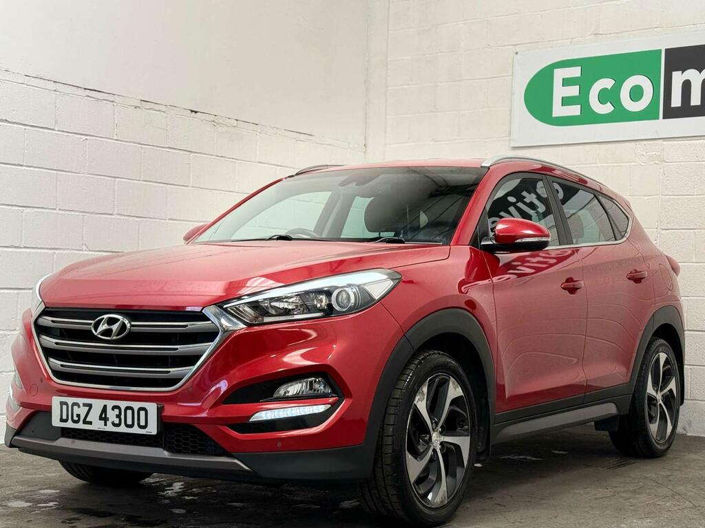Hyundai Tucson 1.7 Crdi Blue Drive Premium Dct Euro 6 Ss DGZ4300 Red #3