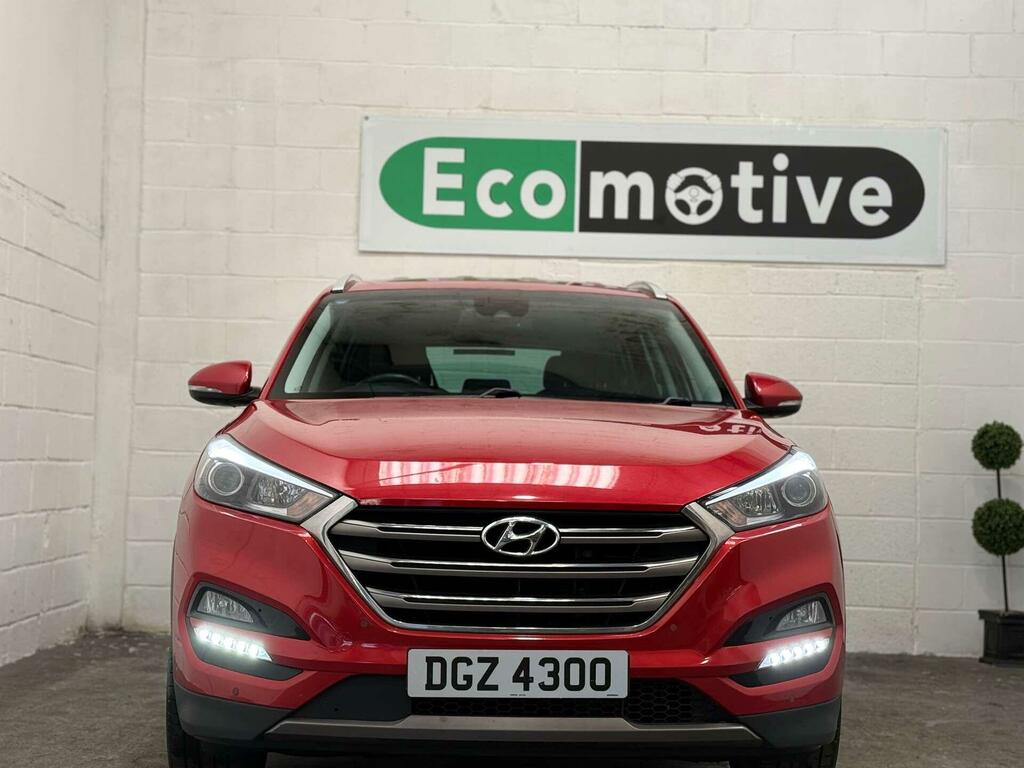 Hyundai Tucson 1.7 Crdi Blue Drive Premium Dct Euro 6 Ss DGZ4300 Red #4