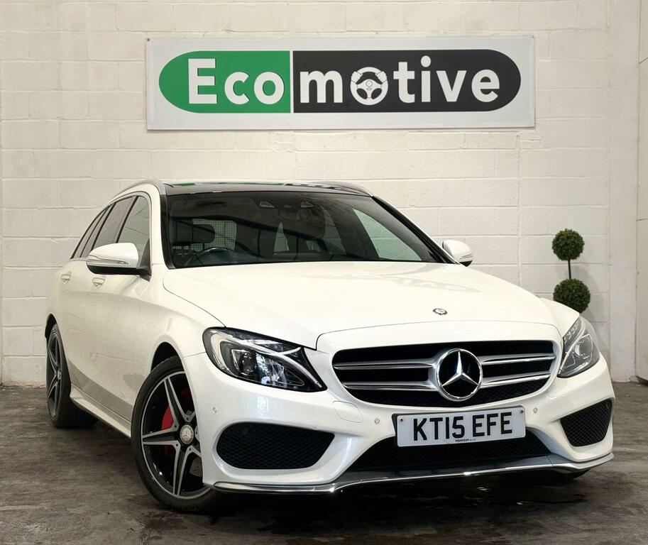 Mercedes-Benz C Class 2.1 C250 Bluetec Amg Line G-tronic Euro 6 Ss 5 KT15EFE White #3