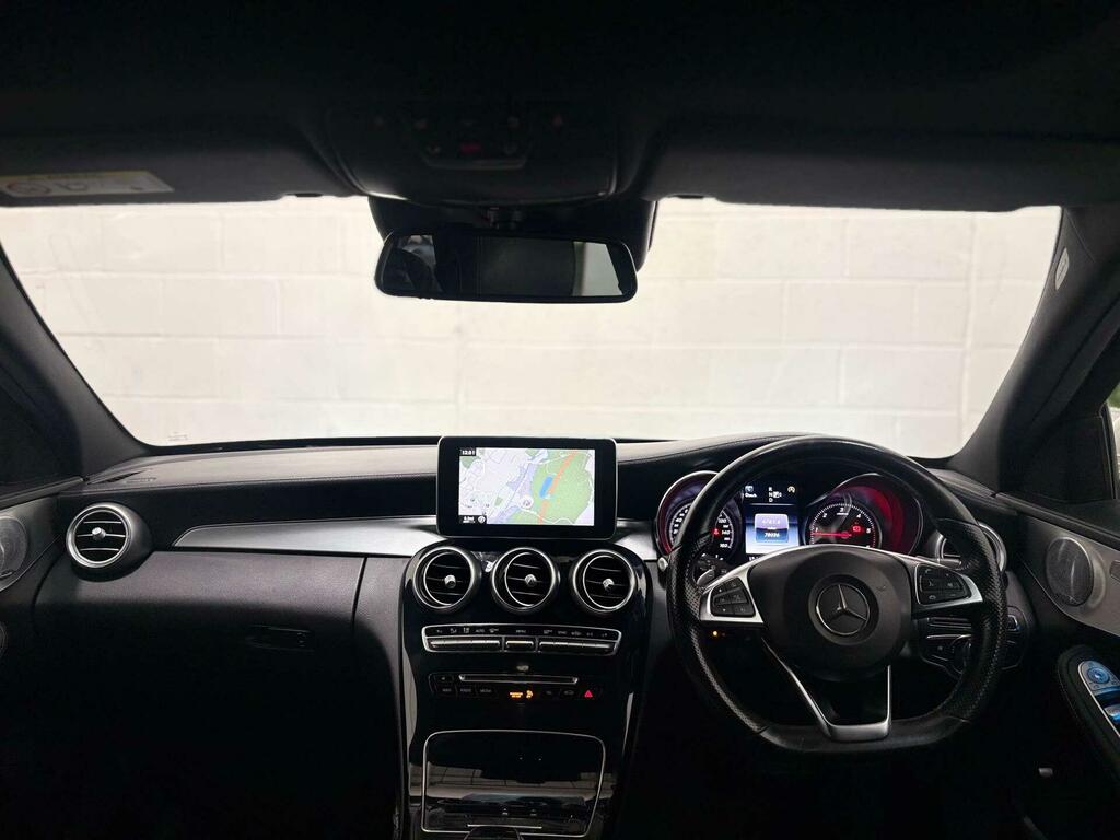 Mercedes-Benz C Class 2.1 C250 Bluetec Amg Line G-tronic Euro 6 Ss 5 KT15EFE White #2