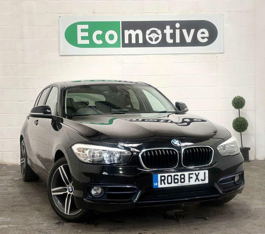 BMW 1 Series 1.5 118I Sport Euro 6 Ss R068FXJ Black #6