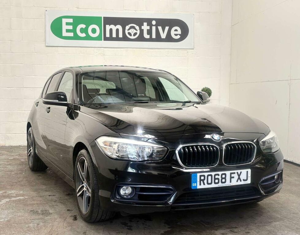 BMW 1 Series 1.5 118I Sport Euro 6 Ss R068FXJ Black #3