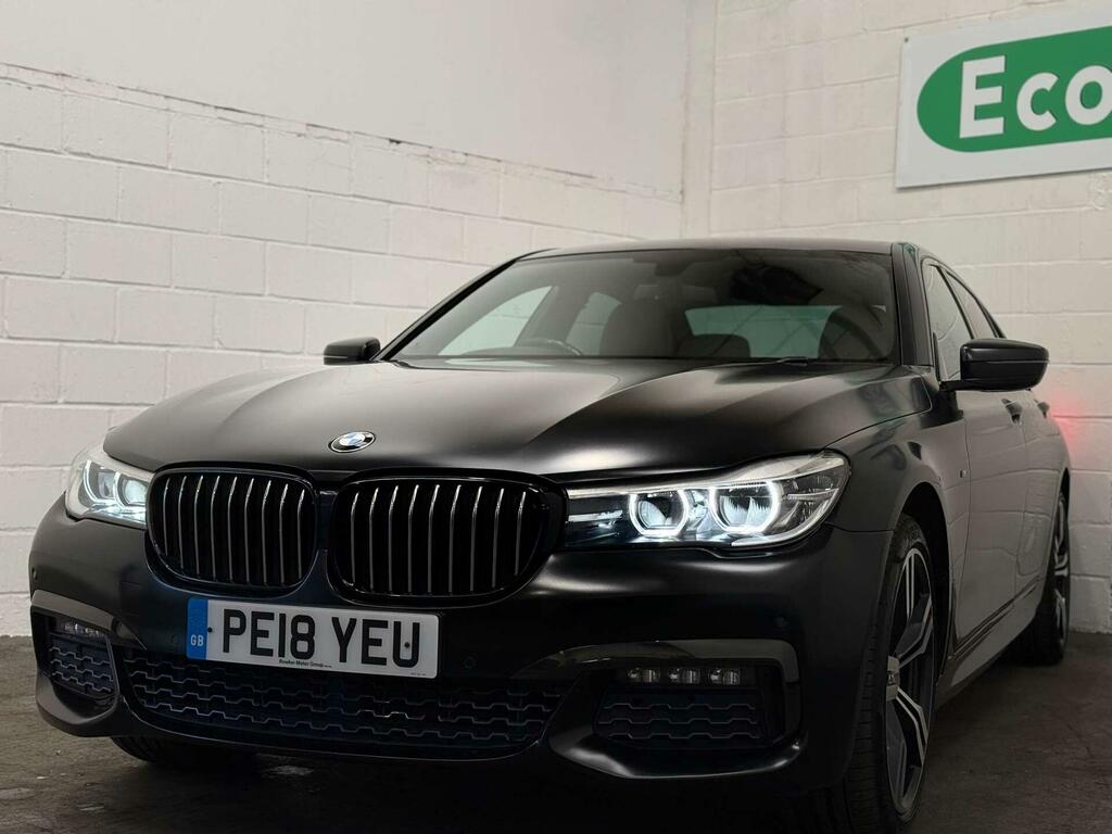 BMW 7 Series 3.0 730D M Sport Xdrive Euro 6 Ss PE18YEU Black #6