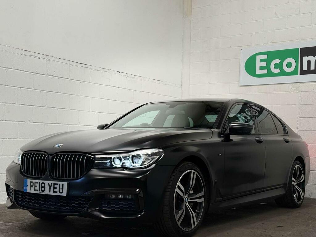 BMW 7 Series 3.0 730D M Sport Xdrive Euro 6 Ss PE18YEU Black #5