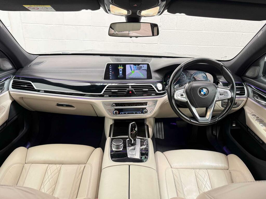 BMW 7 Series 3.0 730D M Sport Xdrive Euro 6 Ss PE18YEU Black #2