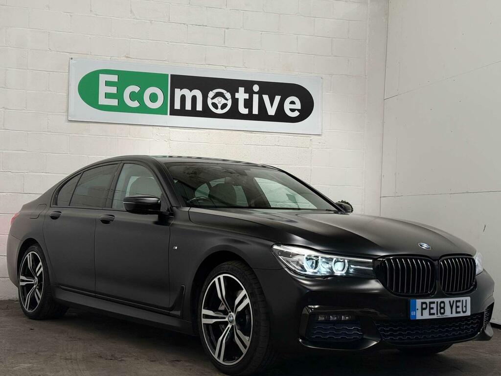 BMW 7 Series 3.0 730D M Sport Xdrive Euro 6 Ss PE18YEU Black #3