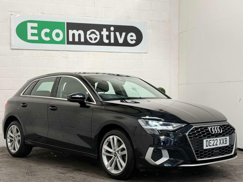 Audi A3 1.4 Tfsie 40 Sport Sportback S Tronic Euro 6 Ss Black