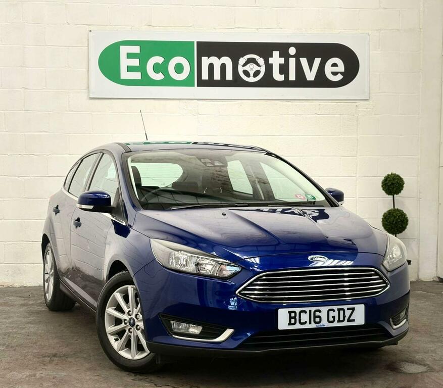 Ford Focus 1.0T Ecoboost Titanium Euro 6 Ss Blue #3
