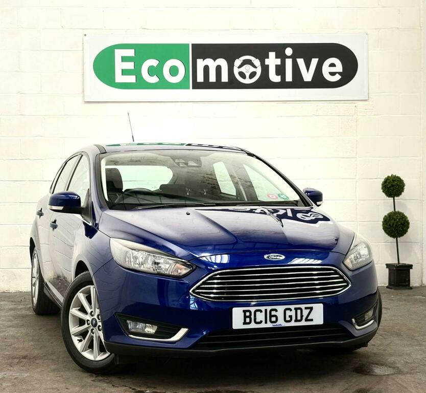 Ford Focus 1.0T Ecoboost Titanium Euro 6 Ss Blue