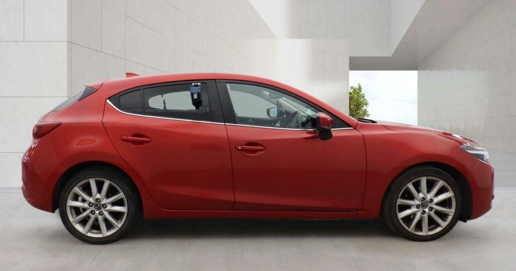 Mazda 3 2.0 Skyactiv-g Sport Nav Euro 5 Ss DK66ZXA Red #5
