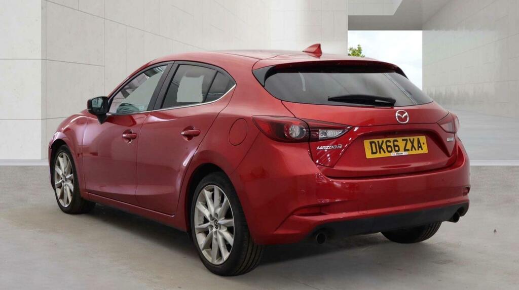 Mazda 3 2.0 Skyactiv-g Sport Nav Euro 5 Ss DK66ZXA Red #2
