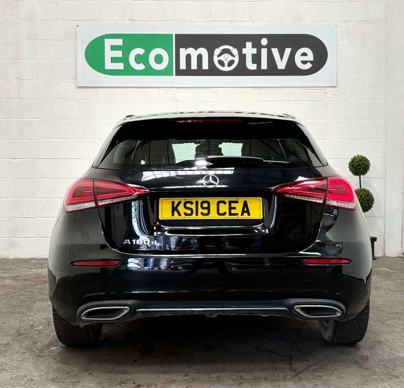 Mercedes-Benz A Class 1.5 A180d Sport 7G-dct Euro 6 Ss KS19CEA Black #6