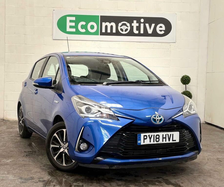 Toyota Yaris 1.5 Vvt-h Icon Tech E-cvt Euro 6 Ss Blue