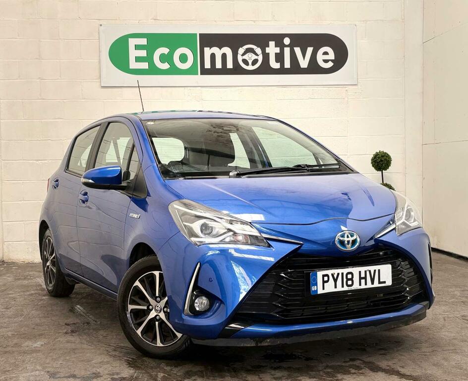 Toyota Yaris 1.5 Vvt-h Icon Tech E-cvt Euro 6 Ss PY18HVL Blue #6