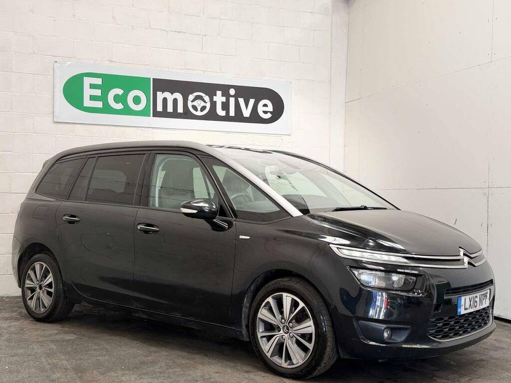 Citroen Grand C4 Picasso 1.6 Bluehdi Exclusive Eat6 Euro 6 Ss LX16NPF Black #3