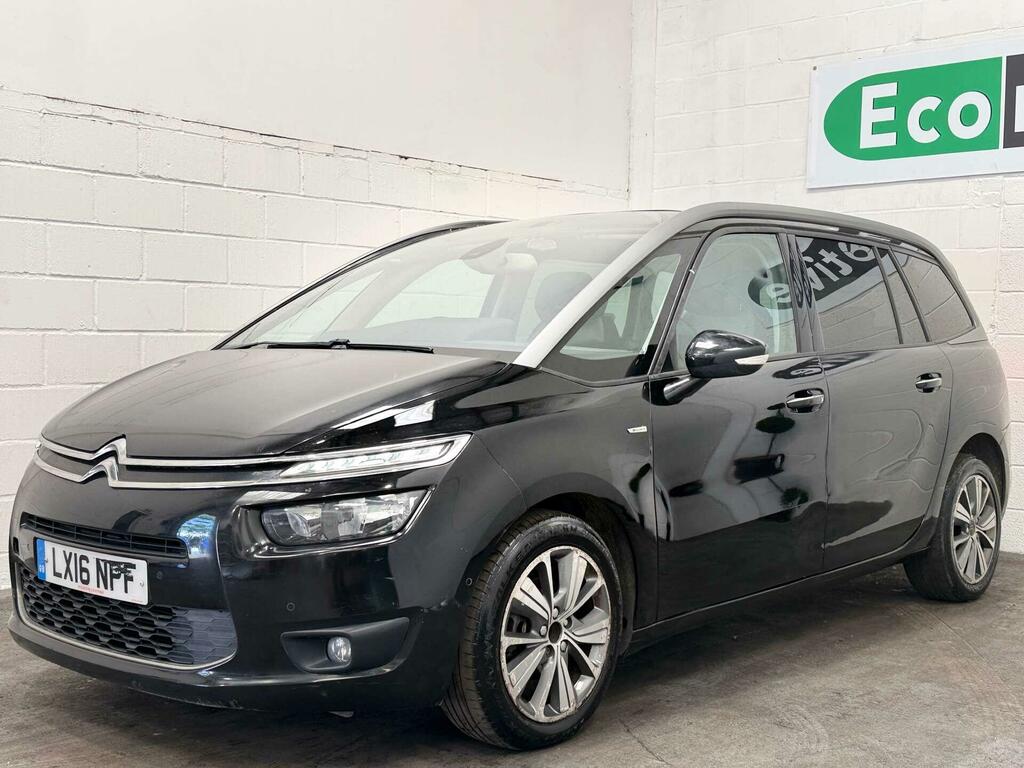 Citroen Grand C4 Picasso 1.6 Bluehdi Exclusive Eat6 Euro 6 Ss LX16NPF Black #4