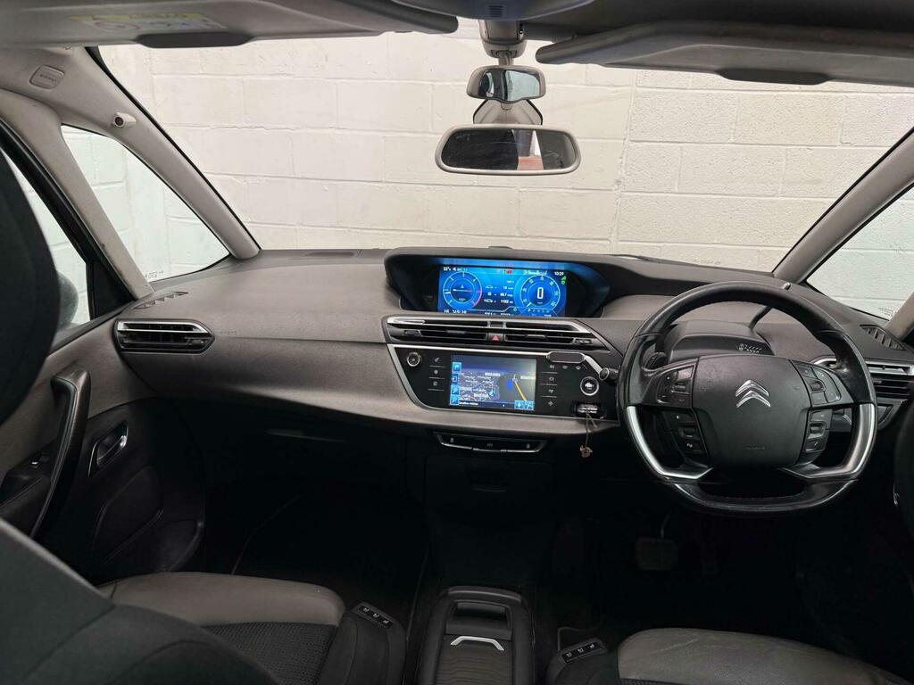 Citroen Grand C4 Picasso 1.6 Bluehdi Exclusive Eat6 Euro 6 Ss LX16NPF Black #2