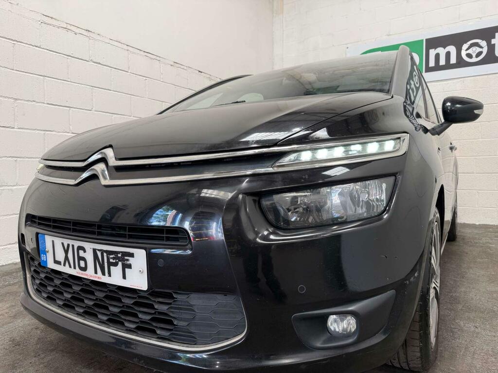 Citroen Grand C4 Picasso 1.6 Bluehdi Exclusive Eat6 Euro 6 Ss LX16NPF Black #6