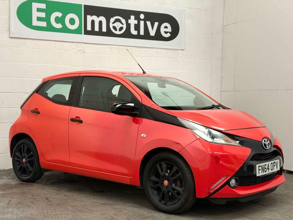 Toyota Aygo 1.0 Vvt-i X-cite X-shift Euro 5 Euro 5 FN64OPV Orange #2