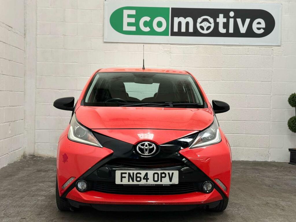 Toyota Aygo 1.0 Vvt-i X-cite X-shift Euro 5 Euro 5 FN64OPV Orange #3
